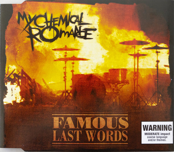 My Chemical Romance : Famous Last Words (CD, Single)