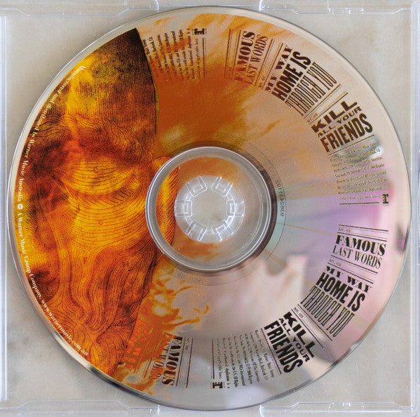 My Chemical Romance : Famous Last Words (CD, Single)