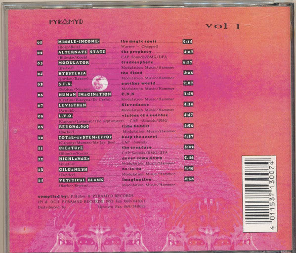 Various : Electronic Dance Experience Vol 1 (CD, Comp)