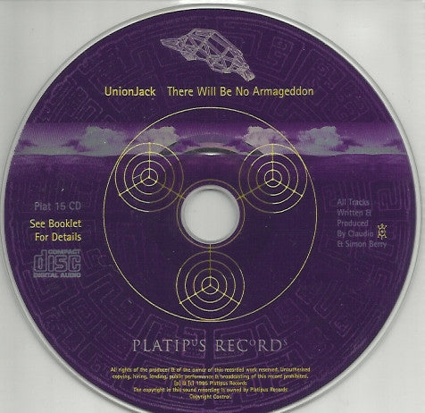 UnionJack* : There Will Be No Armageddon (CD, Album, Pur)