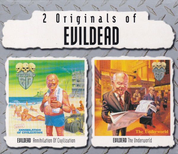 Evildead : 2 Originals Of Evildead (Annihilation Of Civilization / The Underworld) (CD, Album, RE + CD, Album, RE + Comp)