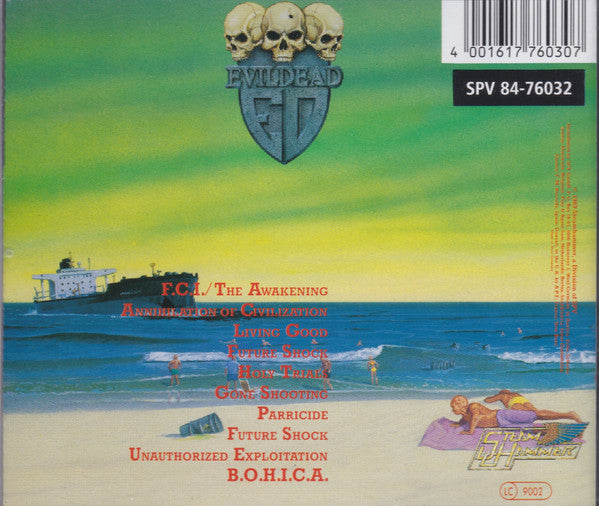 Evildead : 2 Originals Of Evildead (Annihilation Of Civilization / The Underworld) (CD, Album, RE + CD, Album, RE + Comp)