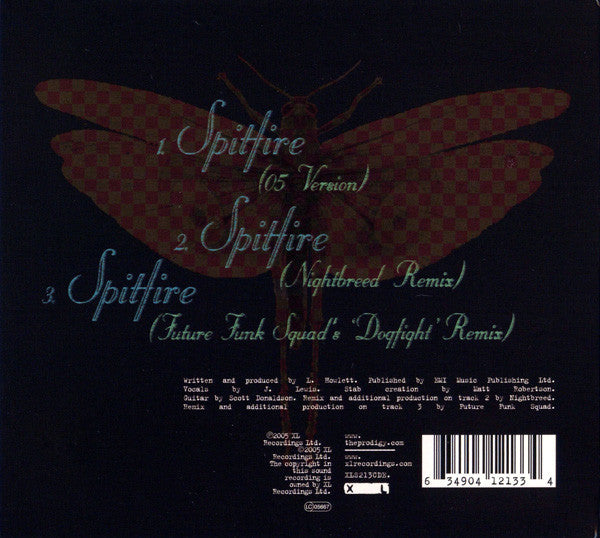 The Prodigy : Spitfire (CD, Single, Ltd, Dig)