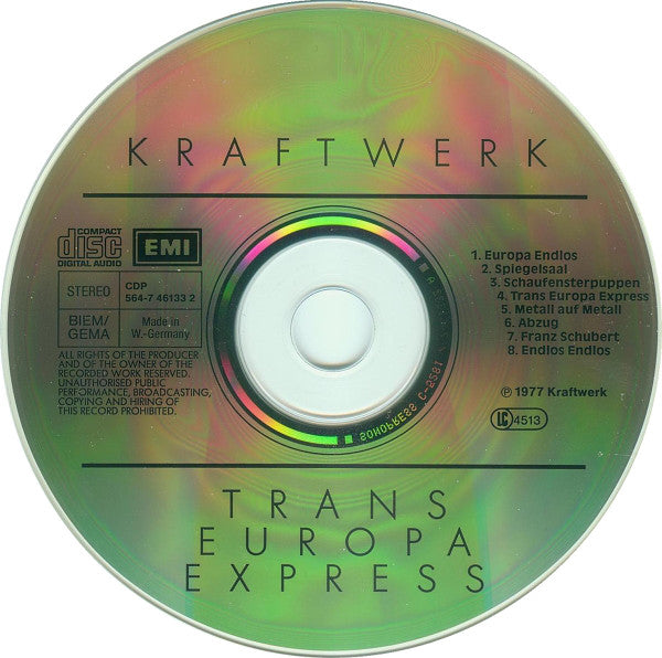 Kraftwerk : Trans Europa Express (CD, Album, RE)