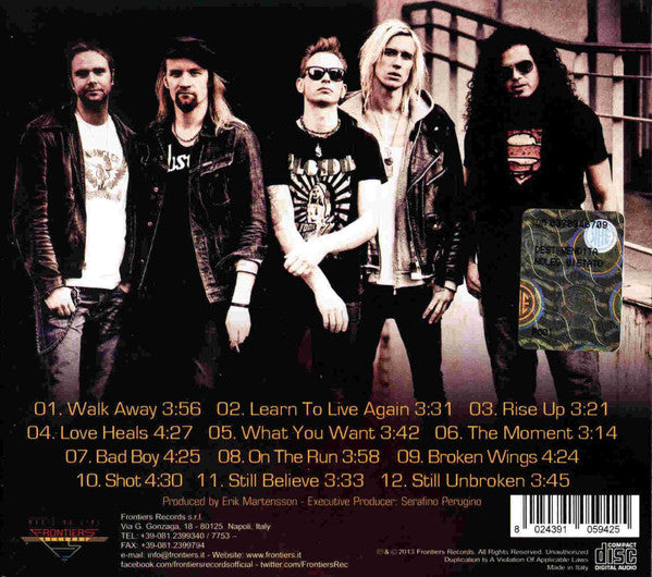 W.E.T. (2) : Rise Up (CD, Album, Dig)