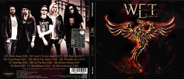 W.E.T. (2) : Rise Up (CD, Album, Dig)