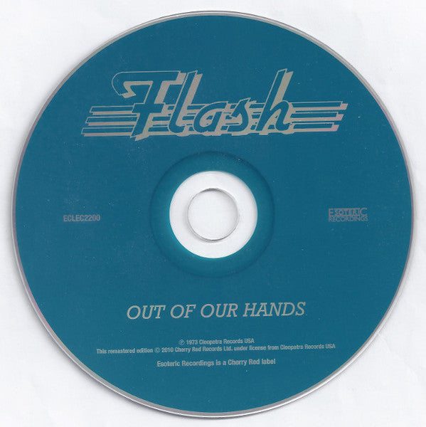 Flash (25) : Out Of Our Hands (CD, Album, RE, RM)