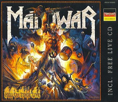 Manowar : Hell On Stage Live (Ltd, RP, S/Edition, Sli + 2xCD, Album + CD, EP)