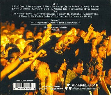 Manowar : Hell On Stage Live (Ltd, RP, S/Edition, Sli + 2xCD, Album + CD, EP)