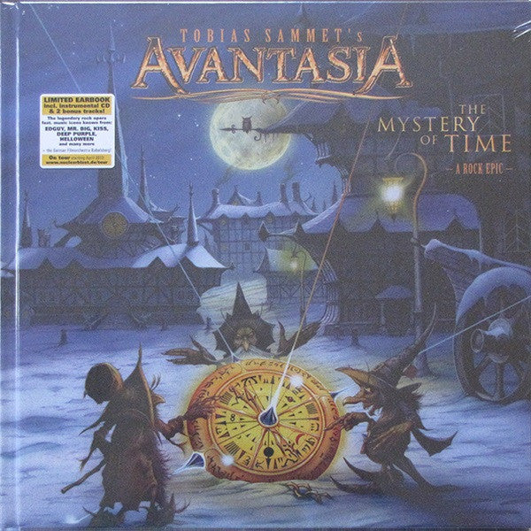 Tobias Sammet&#39;s Avantasia : The Mystery Of Time (A Rock Epic) (CD, Album, Dlx + CD, Album, Dlx + Ltd, Ear)