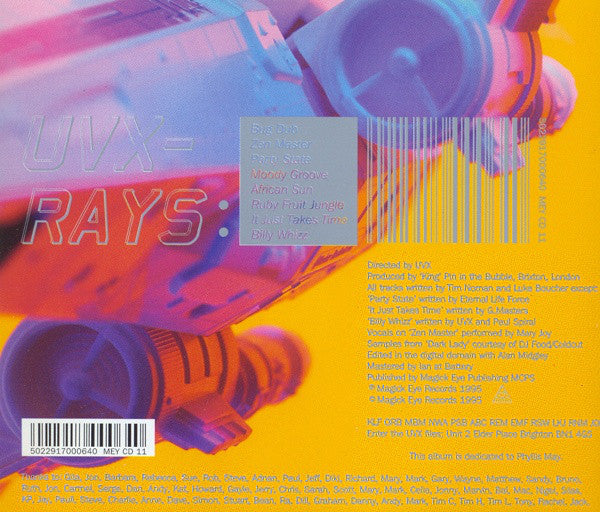 UVX : Rays (CD, Album)