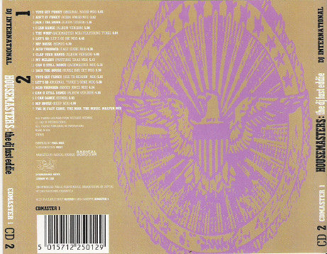 The DJ Fast Eddie* : Housemasters: The Best Of DJ Fast Eddie (2xCD, Album, Comp)