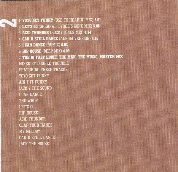 The DJ Fast Eddie* : Housemasters: The Best Of DJ Fast Eddie (2xCD, Album, Comp)