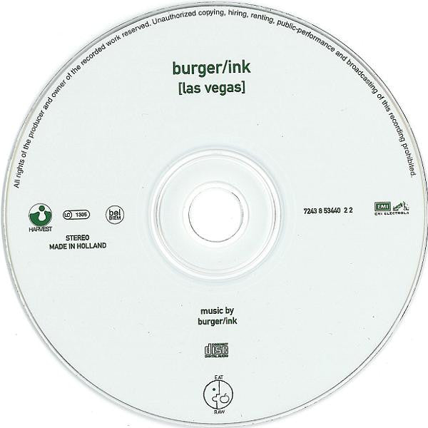 Burger / Ink : [Las Vegas] (CD, Album)