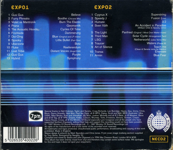 Sasha And John Digweed* : Northern Exposure 2 (2xCD, Mixed, Dig)
