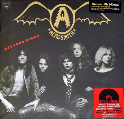 Aerosmith : Get Your Wings (LP, Album, Ltd, Num, RE, 180)