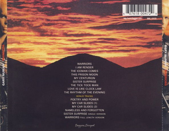 Gary Numan : Warriors (CD, Album, RE, RM)