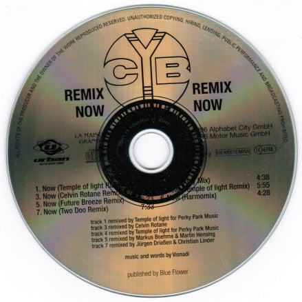 C*Y*B : Now (The Complete Collection) (CD, Maxi)