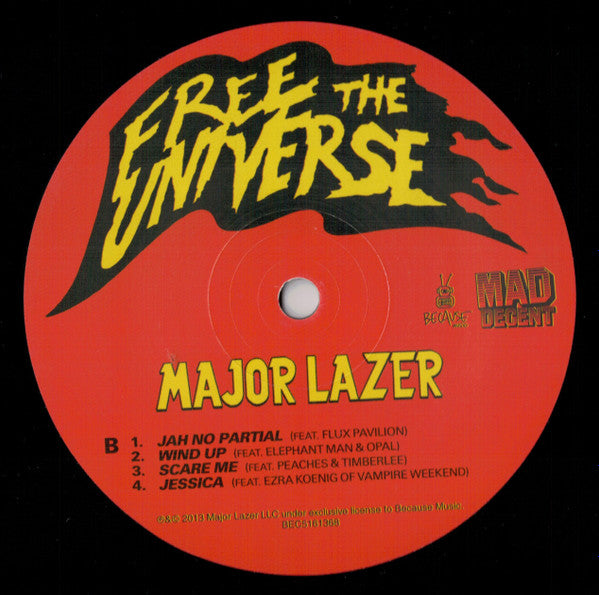 Major Lazer : Free The Universe (2xLP, Album + CD, Album)