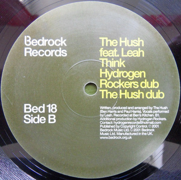 The Hush Feat. Leah* : Think (12&quot;)