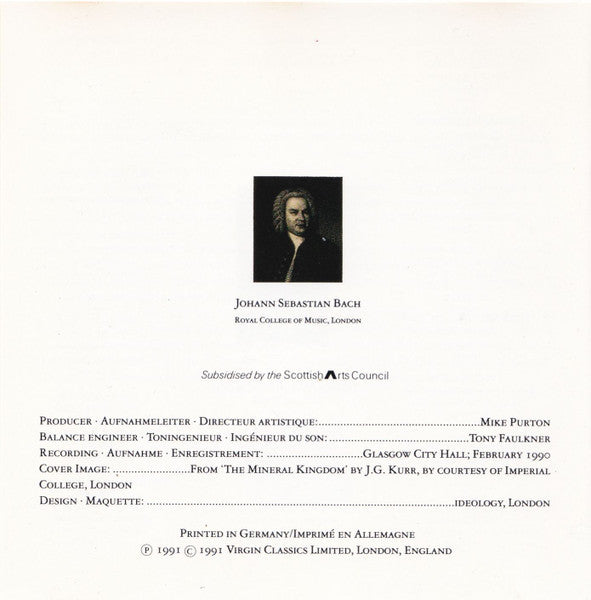 Bach* - Scottish Ensemble*, Jonathan Rees : Violin Concertos (CD, Album)