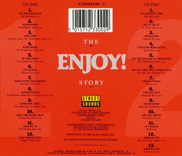 Various : The Enjoy! Story (2xCD, Comp)