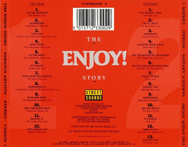 Various : The Enjoy! Story (2xCD, Comp)