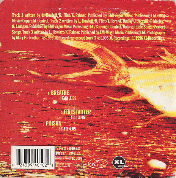 Prodigy* : Breathe (CD, Single, Ltd, Car)