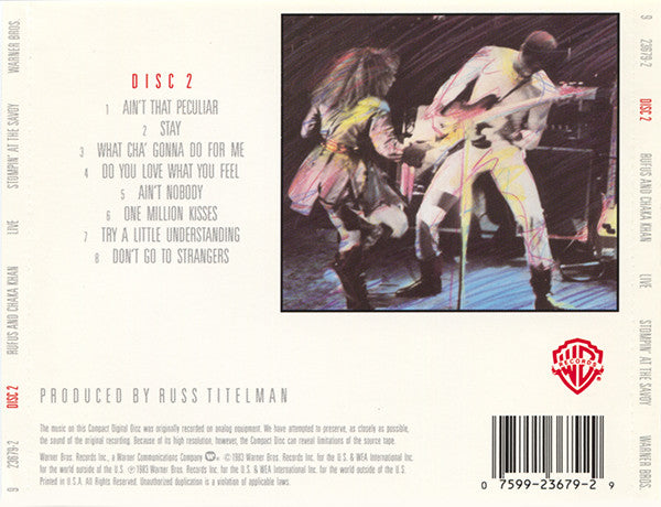 Rufus And Chaka Khan* : Live (Stompin' At The Savoy) (2xCD, Album, RE)