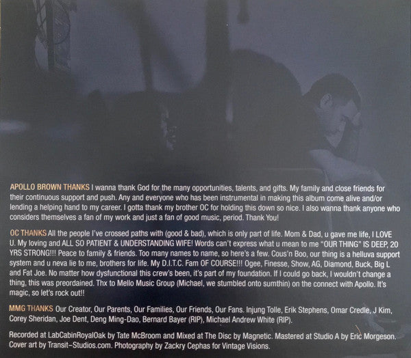 Apollo Brown + OC* : Trophies (CD, Album)