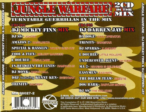 Various : Jungle Warfare (2xCD, Comp, Mixed, RE)