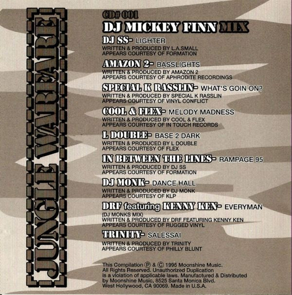Various : Jungle Warfare (2xCD, Comp, Mixed, RE)