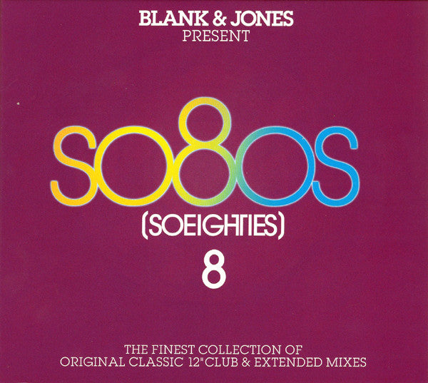 Blank &amp; Jones : So80s (Soeighties) 8 (3xCD, Comp)