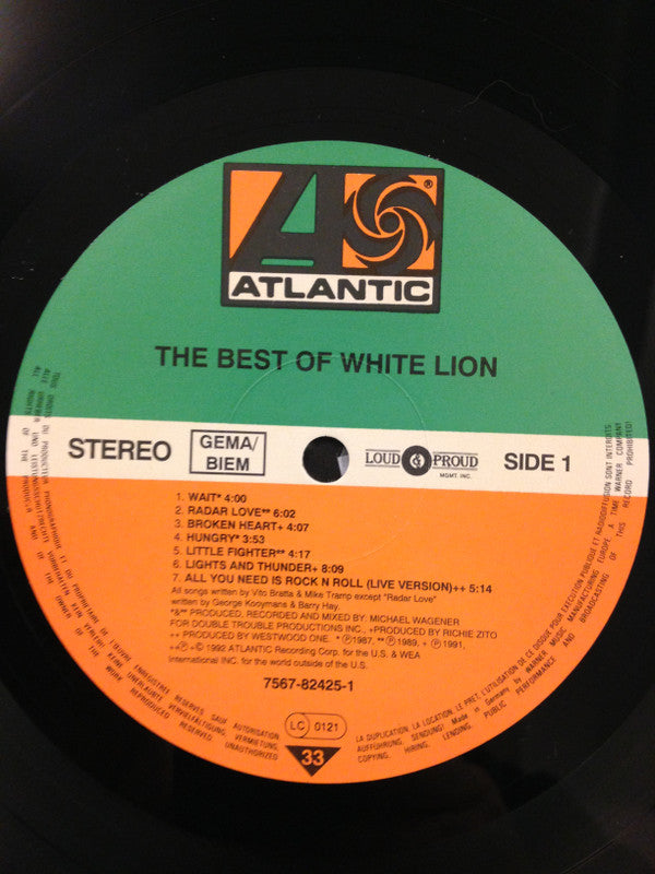 White Lion : The Best Of White Lion (LP, Comp)