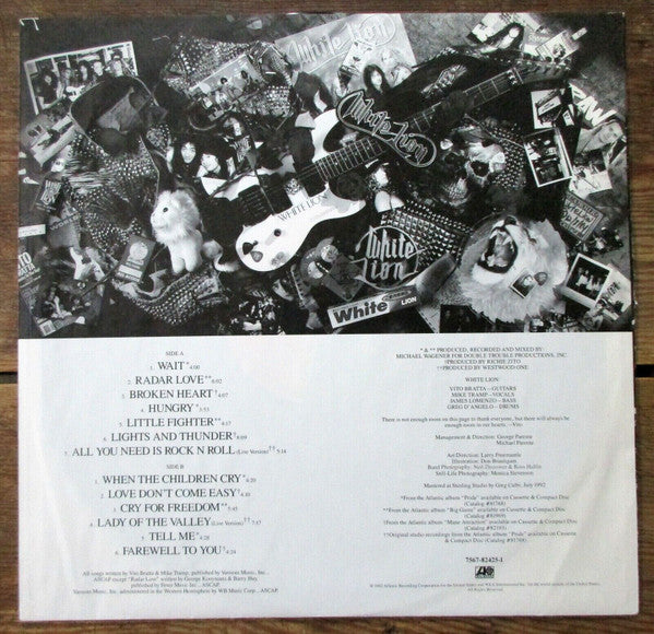 White Lion : The Best Of White Lion (LP, Comp)