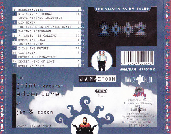 Jam &amp; Spoon : Tripomatic Fairytales 2002 (CD, Album)