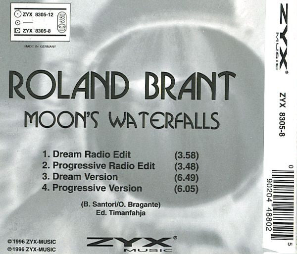 Roland Brant : Moon&#39;s Waterfalls (CD, Maxi)