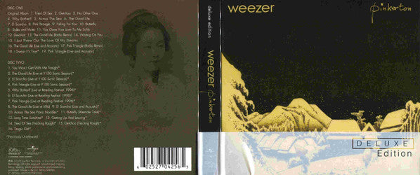 Weezer : Pinkerton (2xCD, Album, Dlx, RE, RM)