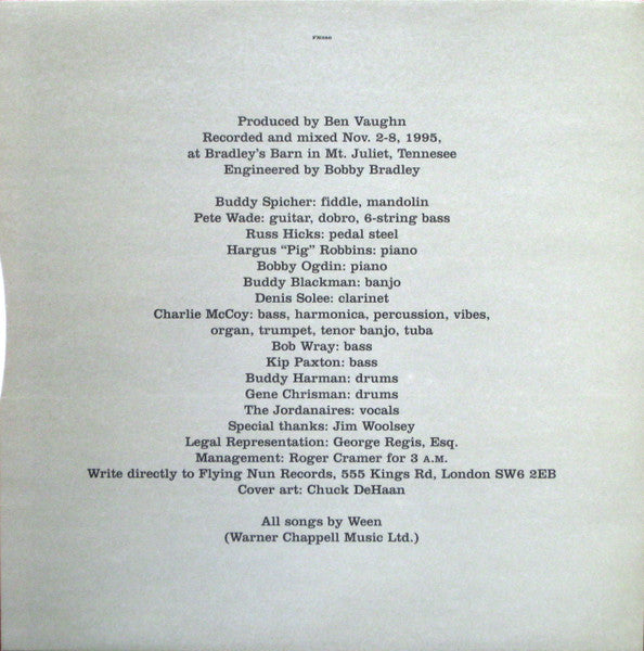 Ween : 12 Golden Country Greats (LP, Album)