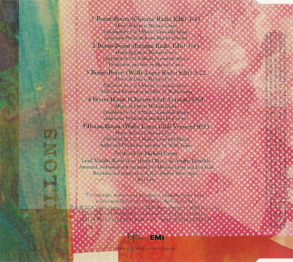 Enigma : Boum-Boum (CD, Maxi, Copy Prot.)