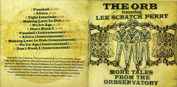 The Orb Featuring Lee Scratch Perry* : More Tales From The Orbservatory (CD, Album)