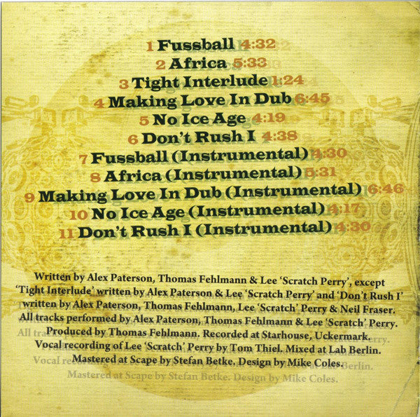 The Orb Featuring Lee Scratch Perry* : More Tales From The Orbservatory (CD, Album)