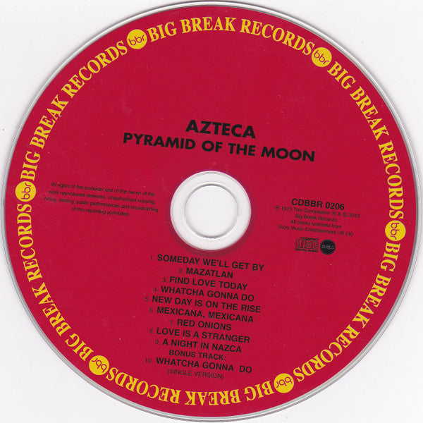 Azteca : Pyramid Of The Moon (CD, Album, RE, RM)