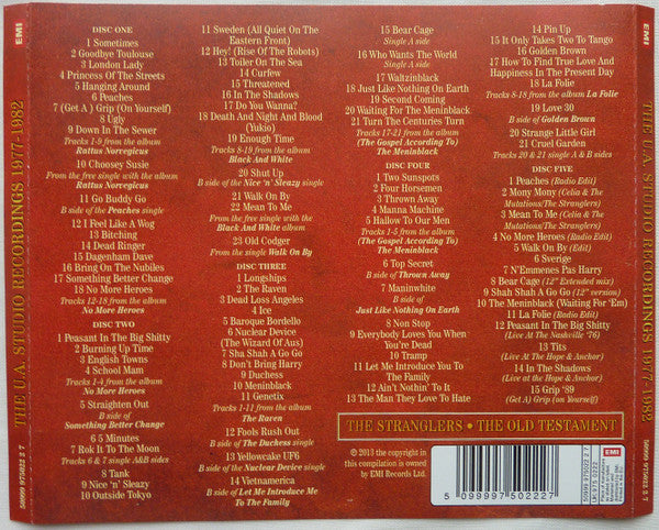 The Stranglers : The Old Testament -  The U.A. Studio Recordings (1977-1982) (5xCD, Comp, RE, RM + Box)
