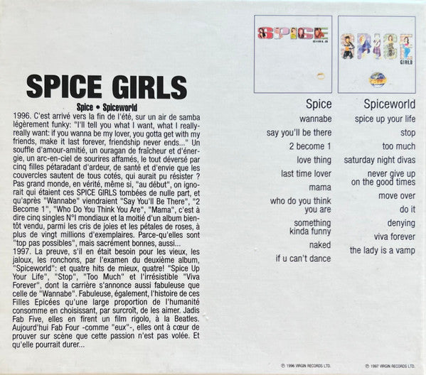 Spice Girls : Spice • Spiceworld (CD, Album + CD, Album, RE + Box, Comp, Ltd, Sli)