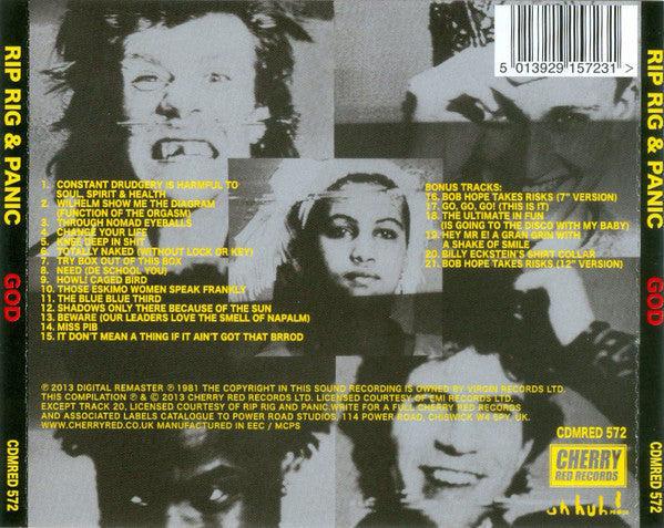 Rip Rig + Panic* : God (CD, Album, RE, RM, Exp)