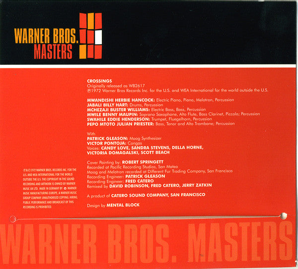 Herbie Hancock : Crossings (CD, Album, RE, Dig)