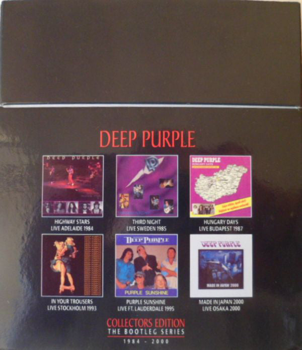 Deep Purple : The Bootleg Series 1984 - 2000 (2xCD + 2xCD + 2xCD + 2xCD + 2xCD + 2xCD + Box, Com)