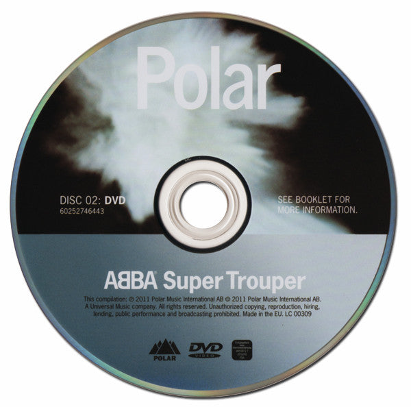 ABBA : Super Trouper (CD, Album, RM + DVD-V, NTSC + Dlx, RE, Jew)