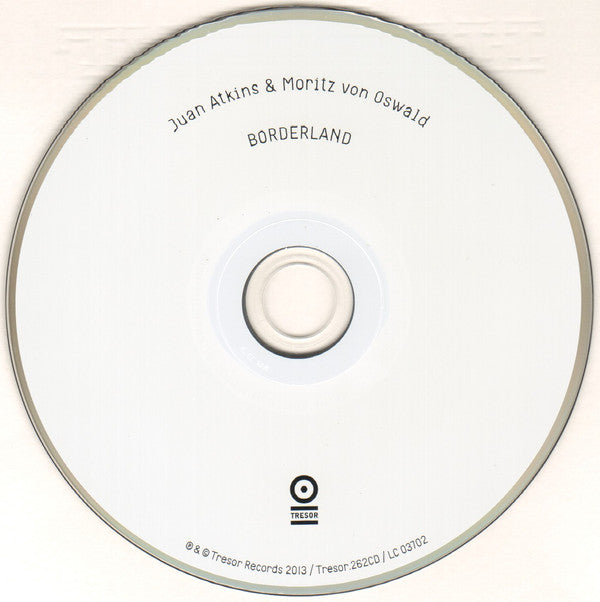 Juan Atkins &amp; Moritz von Oswald : Borderland (CD, Album, Comp)